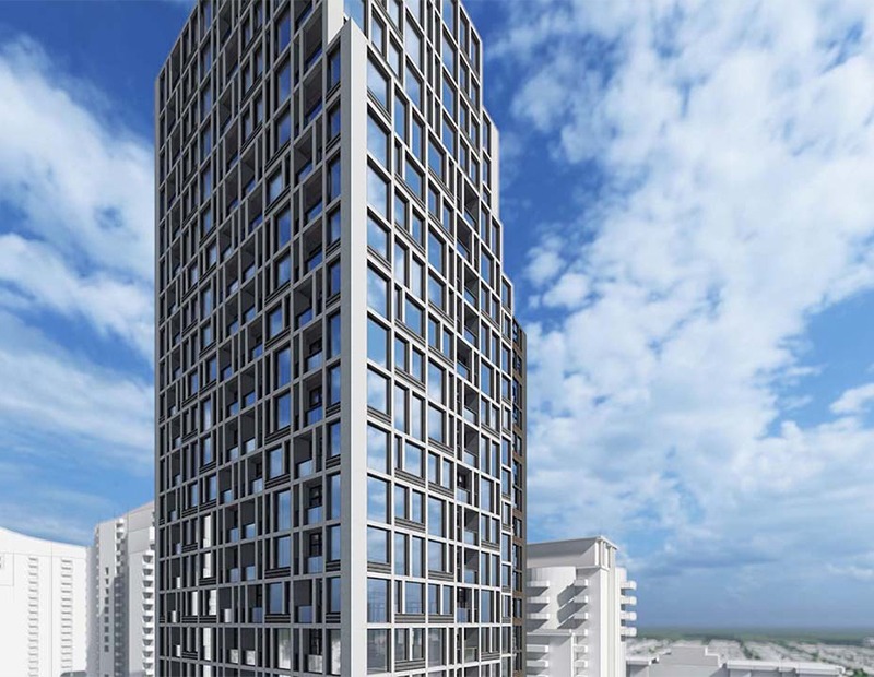 5051 Yonge Street Building Rendering and Skyline