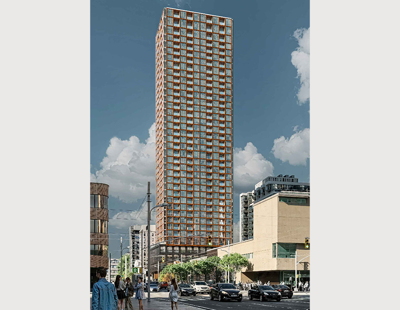 732 Mount Pleasant Road building rendering